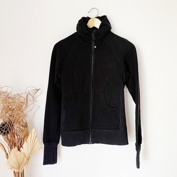 lululemon athletica Sweaters - lululemon | Black Cuddle Up Jacket Sweater | 2
